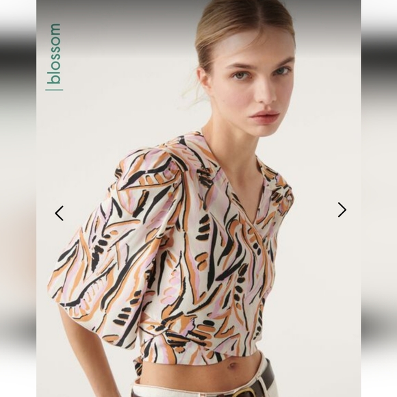 BA&SH printed Top NWT - Picture 2 of 13